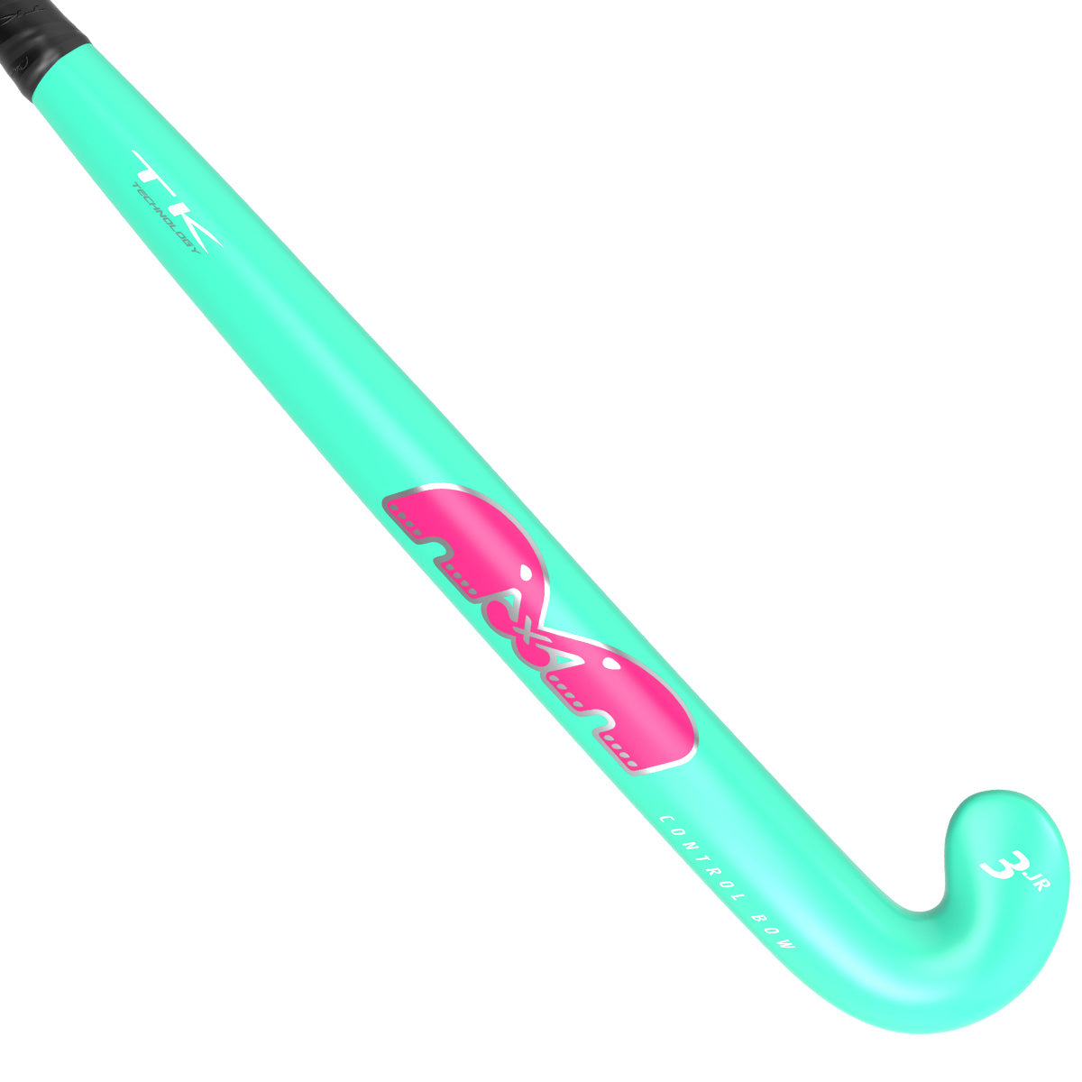 TK Hockey 3 JR Aqua/Pink Kids Hockey Sticks TotalHockey