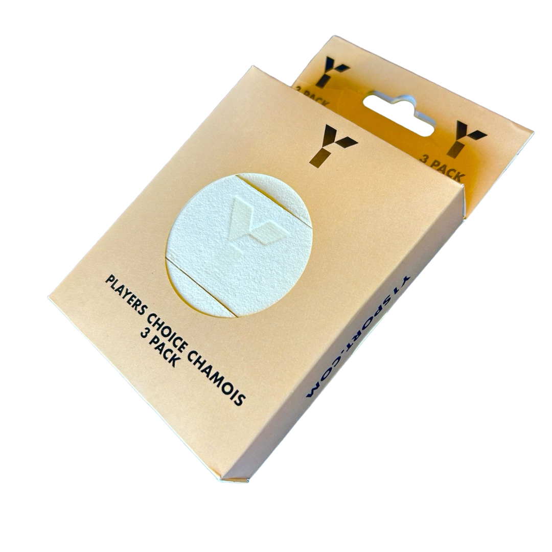 Young Ones | Young Ones Players Choice Chamois Grip - 3 Pack | Players Choice Chamois Grip - 3 Pack - White | Total Hockey