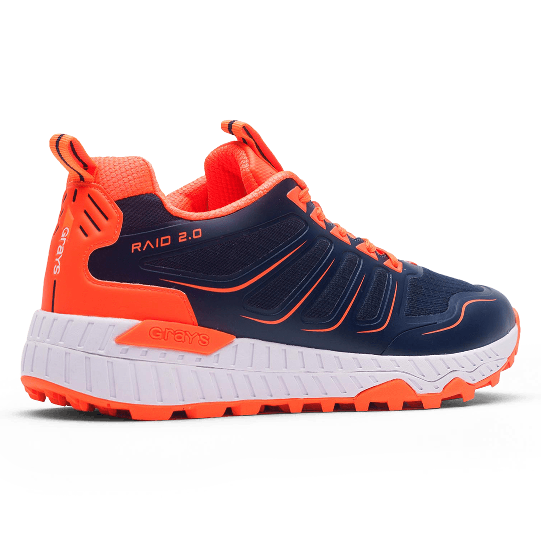 Grays | Grays Raid 2.0 Navy/Orange (2024) | Raid 2.0 Navy/Orange (2024) - EUR 36 | UK 3 | Total Hockey