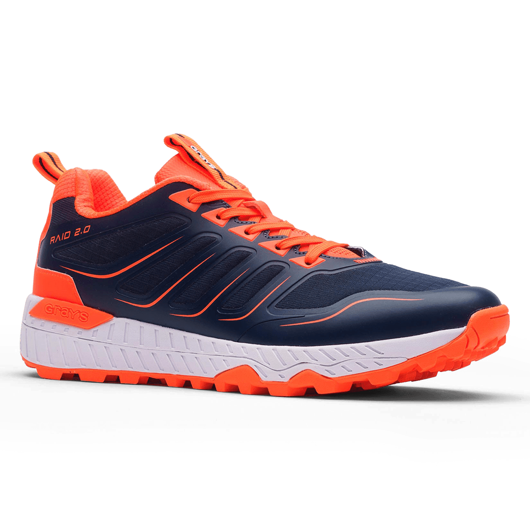 Grays | Grays Raid 2.0 Navy/Orange (2024) | Raid 2.0 Navy/Orange (2024) - EUR 36 | UK 3 | Total Hockey