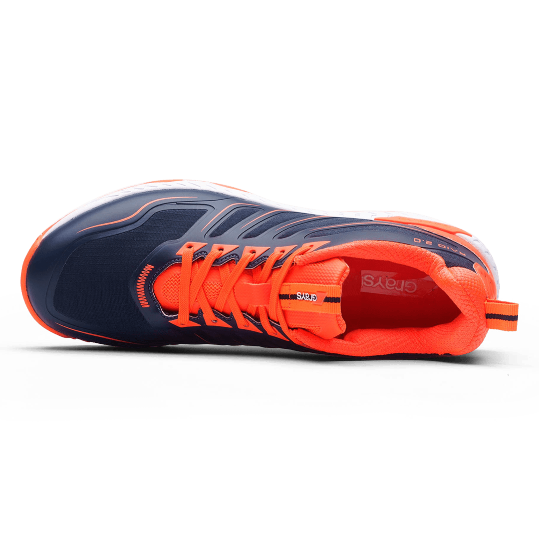 Grays | Grays Raid 2.0 Navy/Orange (2024) | Raid 2.0 Navy/Orange (2024) - EUR 36 | UK 3 | Total Hockey