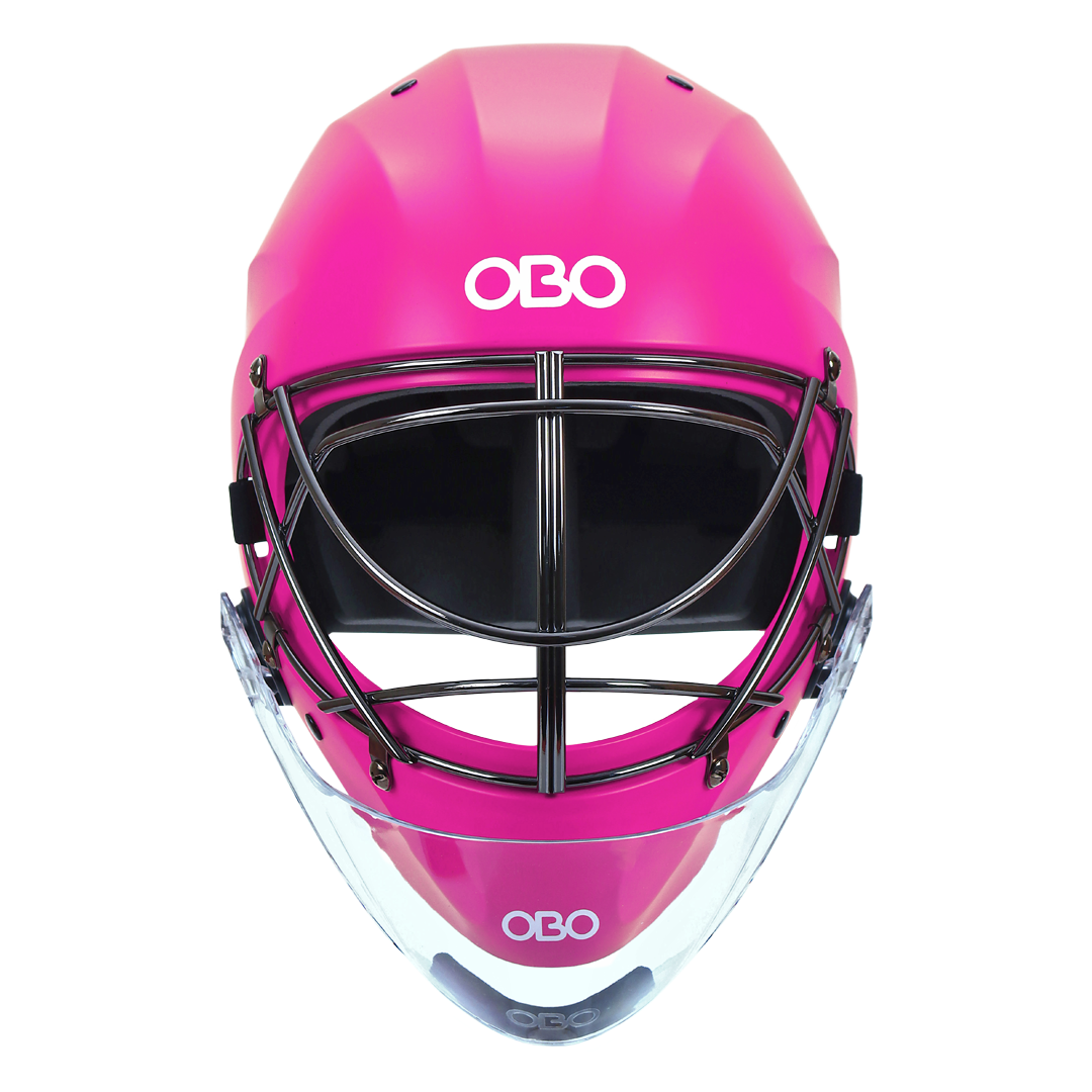 ABS Helmet Pink with Throat Guard