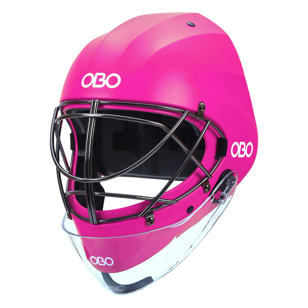 ABS Helmet Pink with Throat Guard