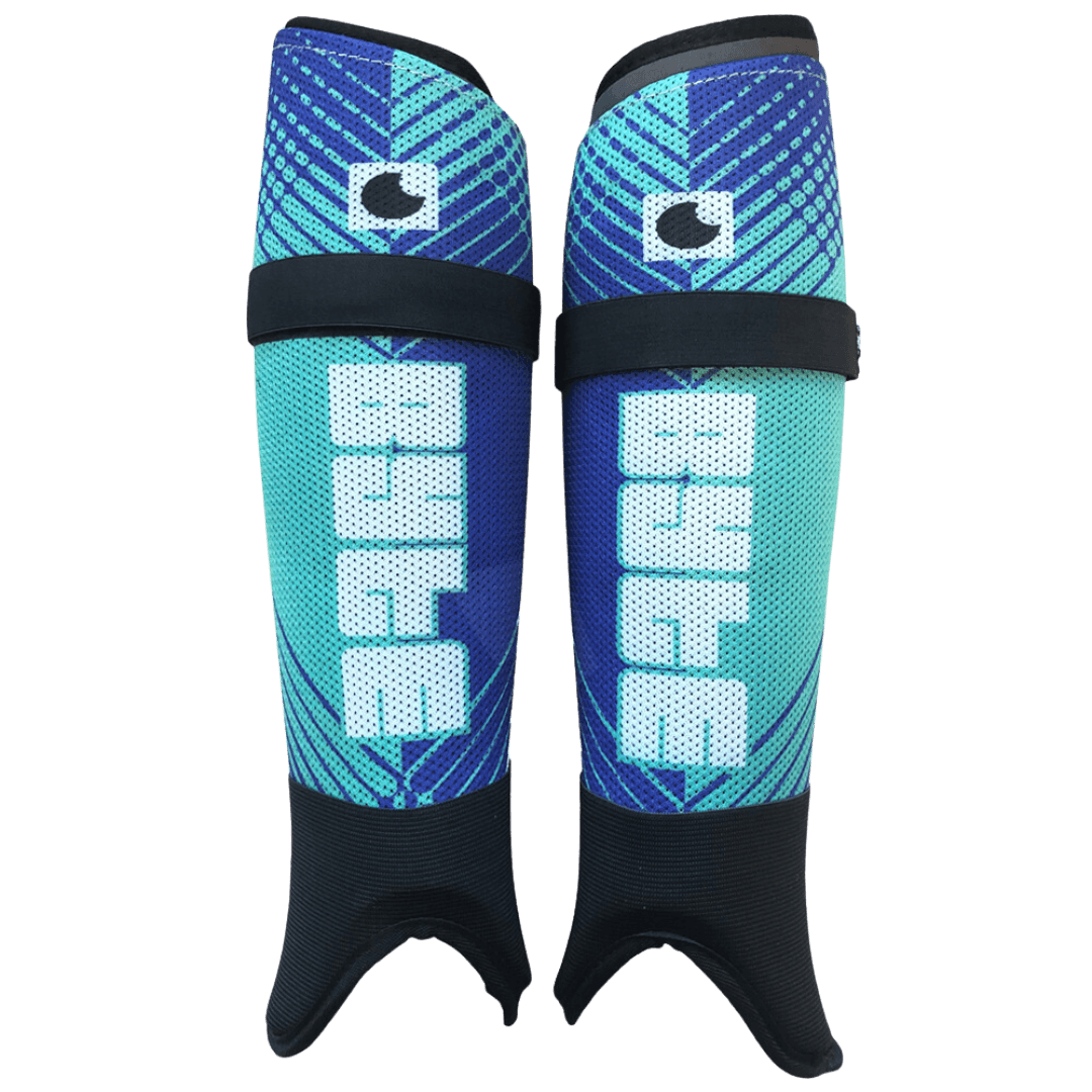 Byte | Byte ZT Shinpads | ZT Shinpads - Teal / Small | Total Hockey