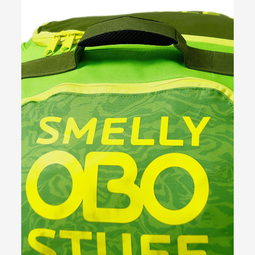 OBO | OBO Basic Wheelie Bag Green/Lime | Basic Wheelie Bag Green/Lime - Green/Lime | Total Hockey