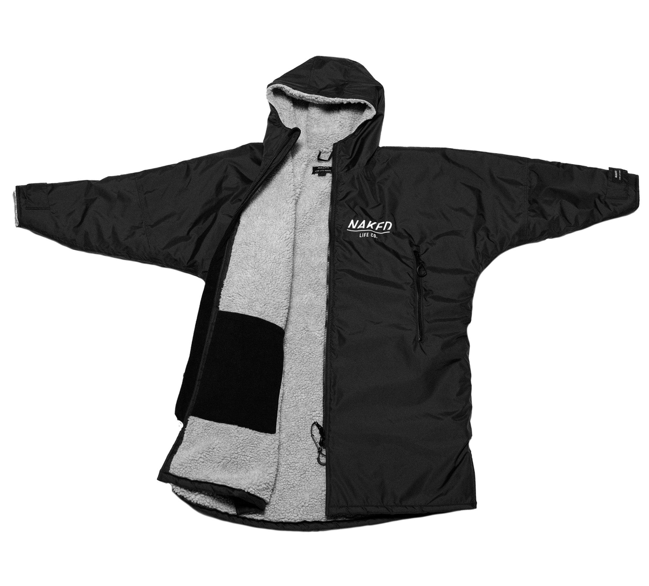 Naked Hockey | Naked Hockey The Robe | The Robe - Black/Grey / XXSmall | Total Hockey