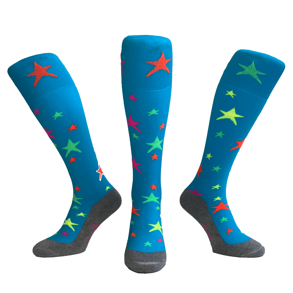 Hingly | Hingly Stars Blue Disco | Stars Blue Disco - EUR 31-35 | UK 12.5-3 | Total Hockey