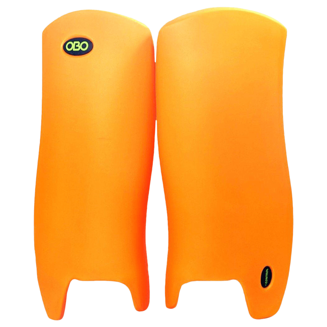 OBO | OBO HI CONTROL Legguards Orange | HI CONTROL Legguards Orange - Orange / Medium | Total Hockey