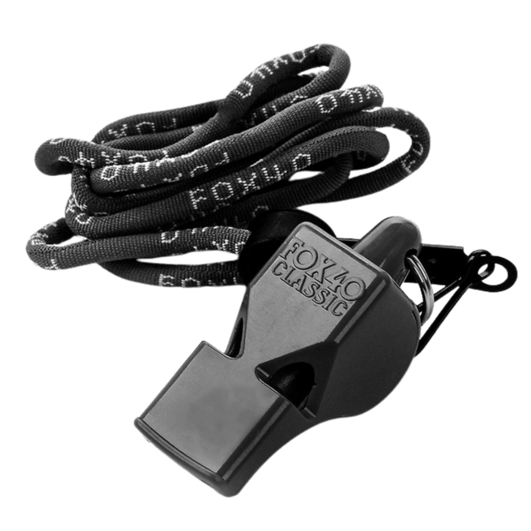 Fox 40 Whistles | Fox 40 Whistles Fox40 CLASSIC Whistle | Fox40 CLASSIC Whistle - Black | Total Hockey