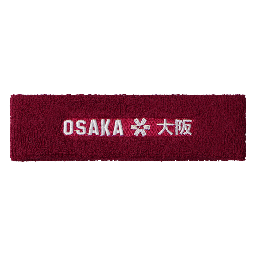 OSAKA Hockey | OSAKA Hockey Sweatband - Headband | Sweatband - Headband - Cherry Lacquer | Total Hockey