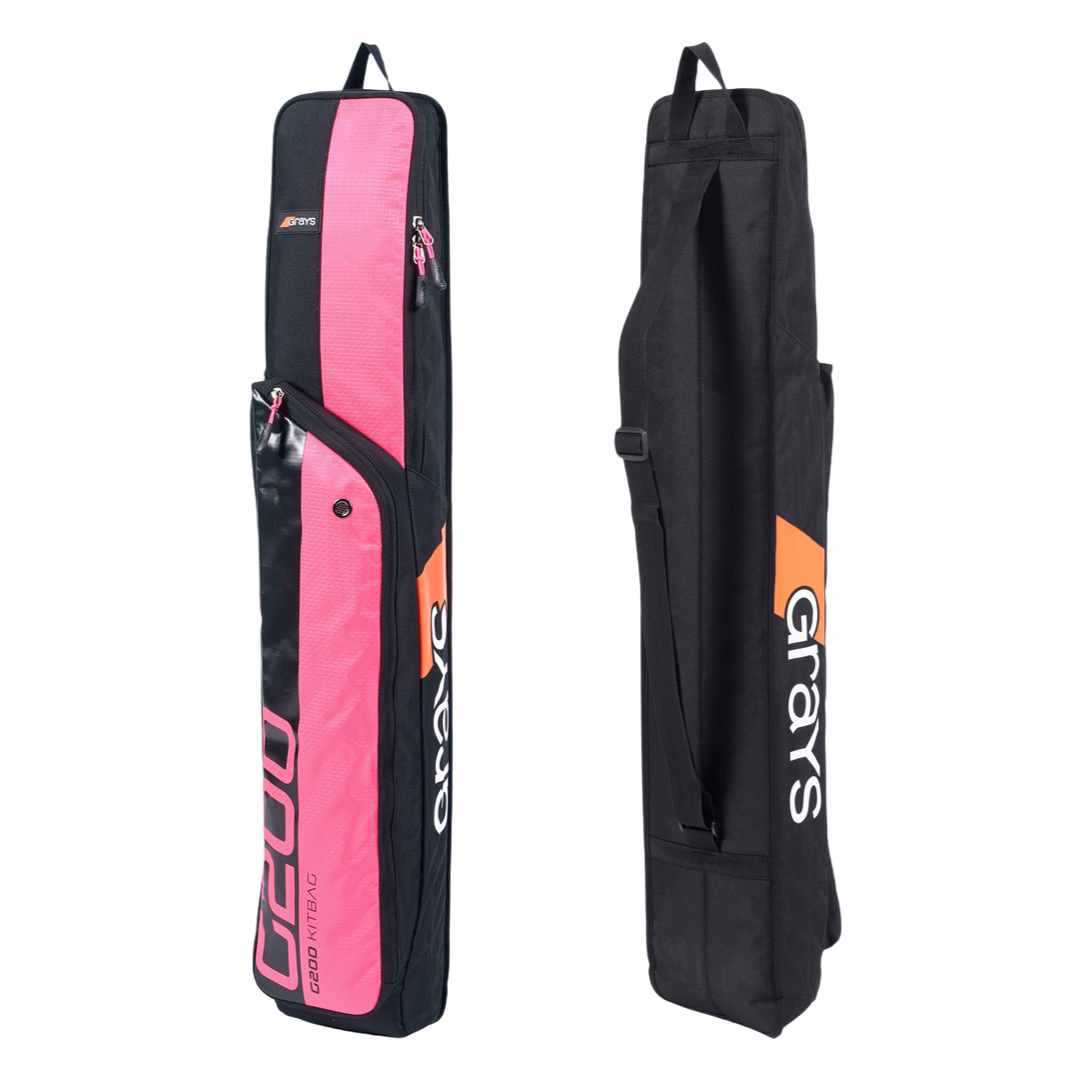 Grays | Grays G200 Stickbag | G200 Stickbag - Black/Pink | Total Hockey