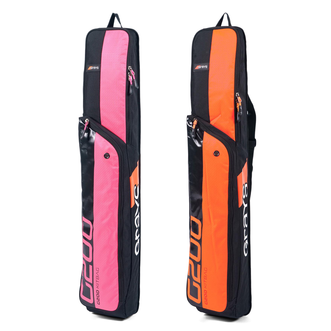 Grays | Grays G200 Stickbag | G200 Stickbag - Black/Orange | Total Hockey
