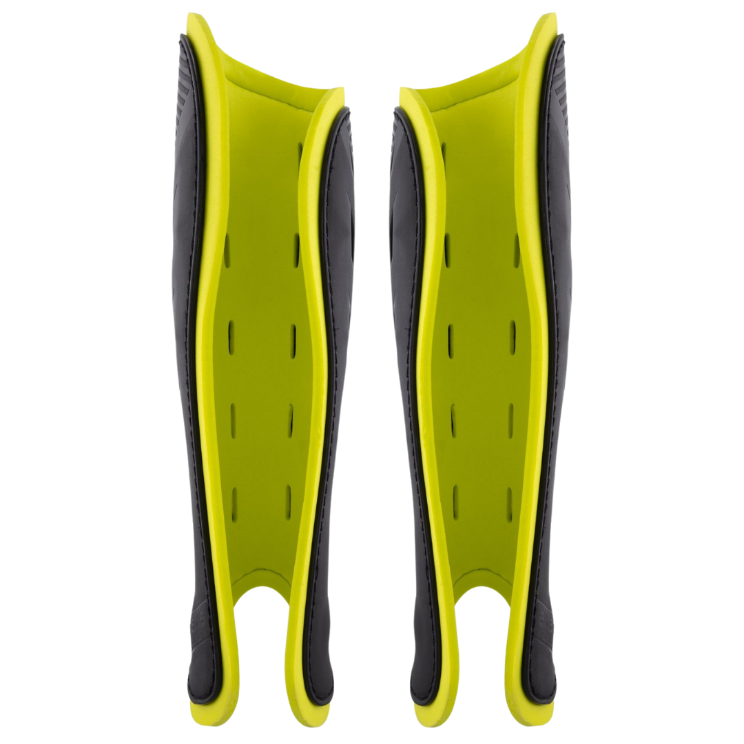 Grays | Grays G600 Shin Pads | G600 Shin Pads - Black/Yellow / 2XSmall | Total Hockey