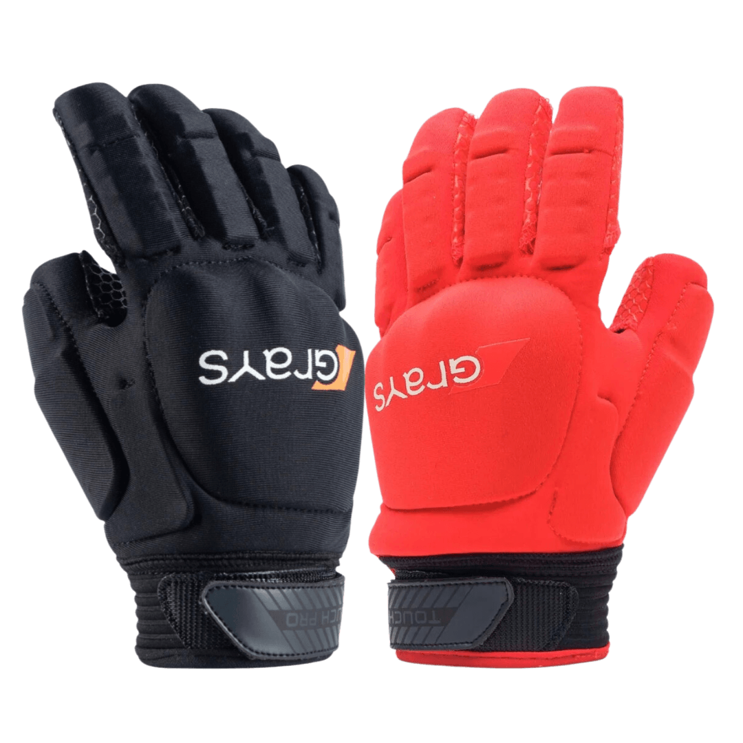 Grays | Grays Touch Pro Glove Right Hand | Touch Pro Glove Right Hand - Red / XSmall | Total Hockey