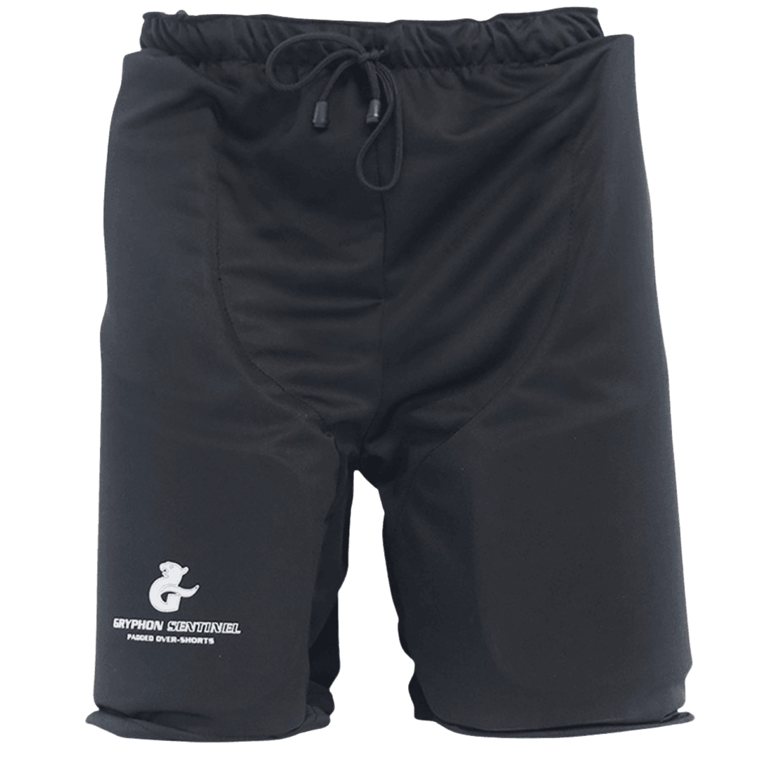 Gryphon Hockey | Gryphon Hockey Sentinel Padded Shorts | Sentinel Padded Shorts - Black / Youth | Total Hockey