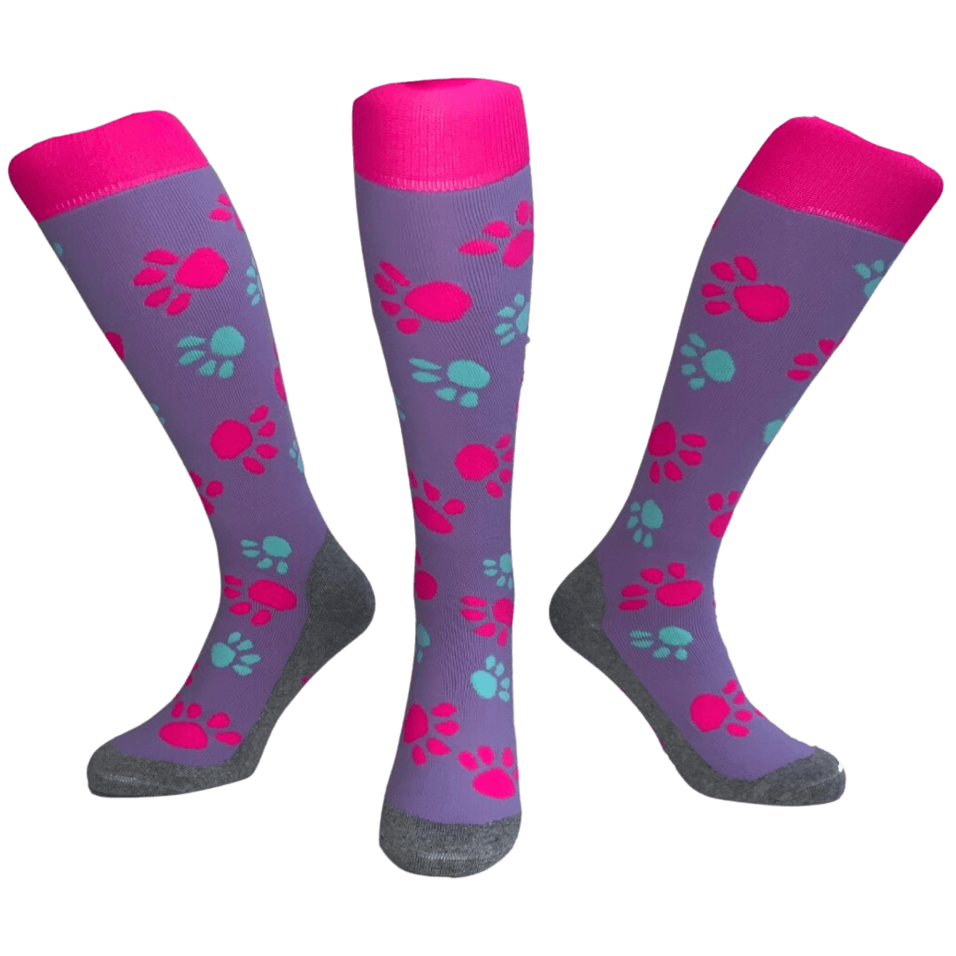 Hingly | Hingly Paw Prints Pastel | Paw Prints Pastel - EUR 31-35 | UK 12.5-3 | Total Hockey