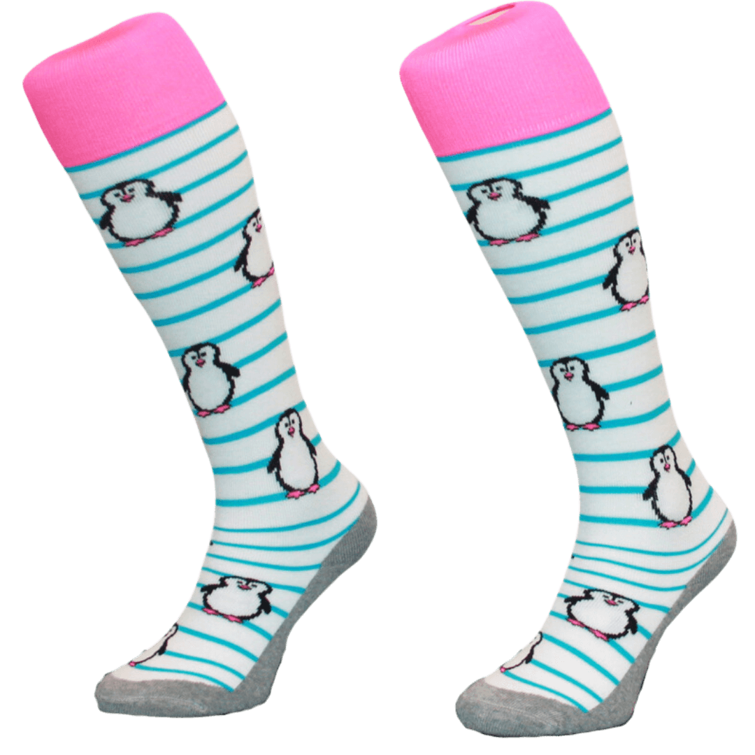 Hingly | Hingly Penguin White With Blue Stripe | Penguin White With Blue Stripe - EUR 31-35 | UK 12.5-3 | Total Hockey