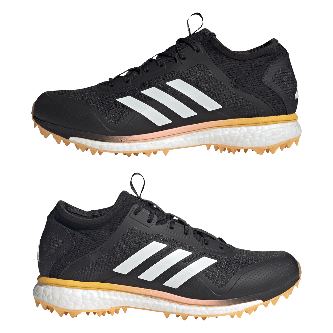 Adidas Hockey | Adidas Hockey Fabela X Empower Black (2024) | Fabela X Empower Black (2024) - EUR 36 | UK 3.5 | Total Hockey