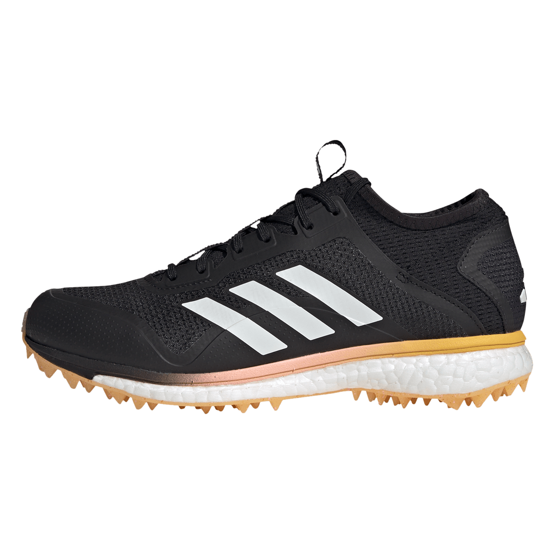 Adidas Hockey | Adidas Hockey Fabela X Empower Black (2024) | Fabela X Empower Black (2024) - EUR 36 | UK 3.5 | Total Hockey