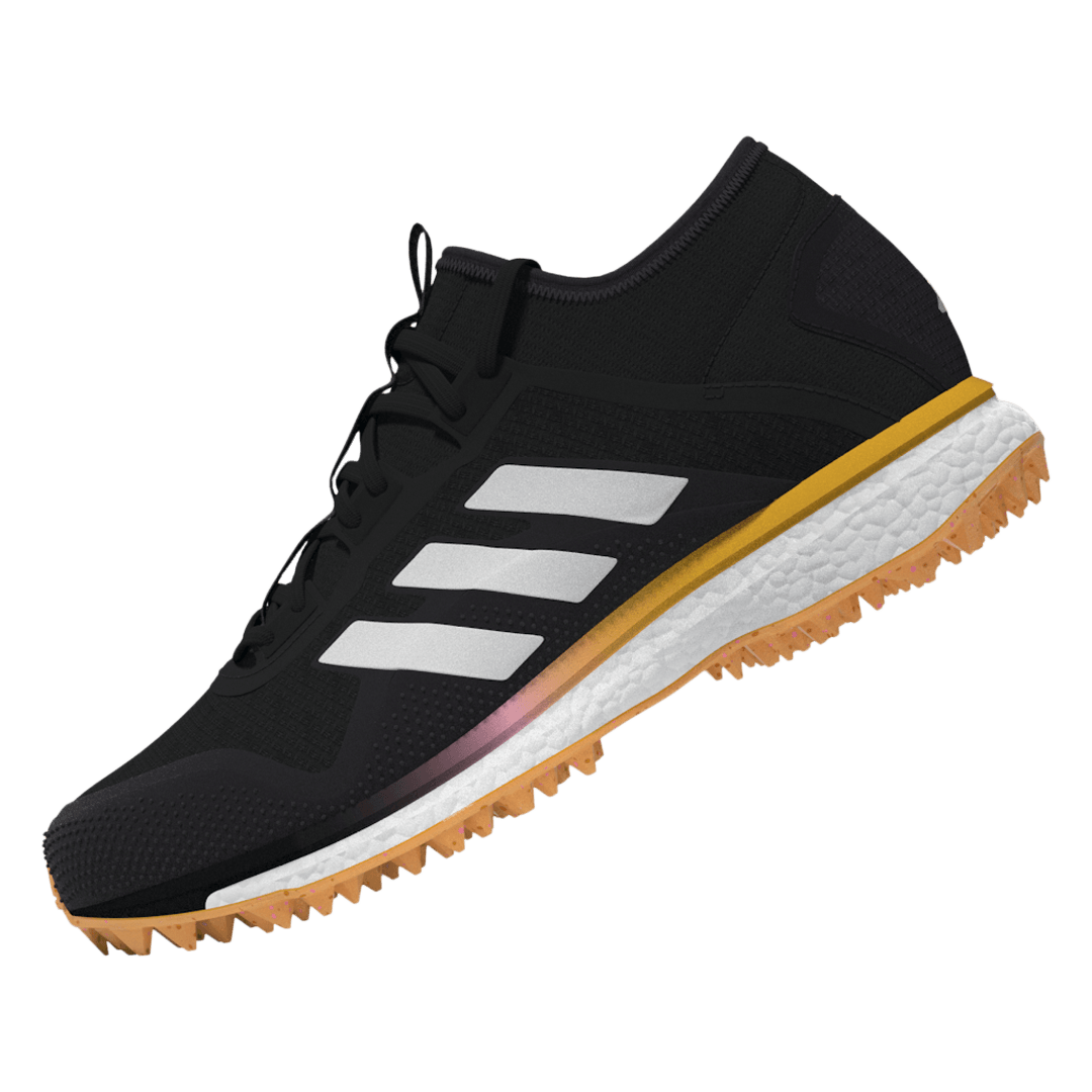 Adidas Hockey | Adidas Hockey Fabela X Empower Black (2024) | Fabela X Empower Black (2024) - EUR 36 | UK 3.5 | Total Hockey