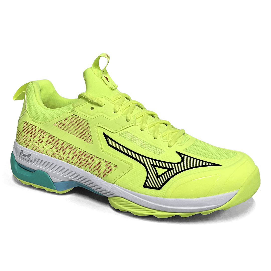Total Hockey | Total Hockey Mizuno Panthera Hockey Shoe | Mizuno Panthera Hockey Shoe - Neo Lime | Total Hockey