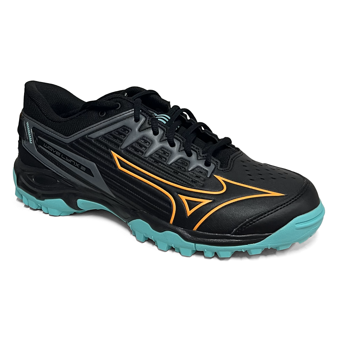 Total Hockey | Total Hockey Mizuno Lynx Hockey Shoe | Mizuno Lynx Hockey Shoe - Black | Total Hockey