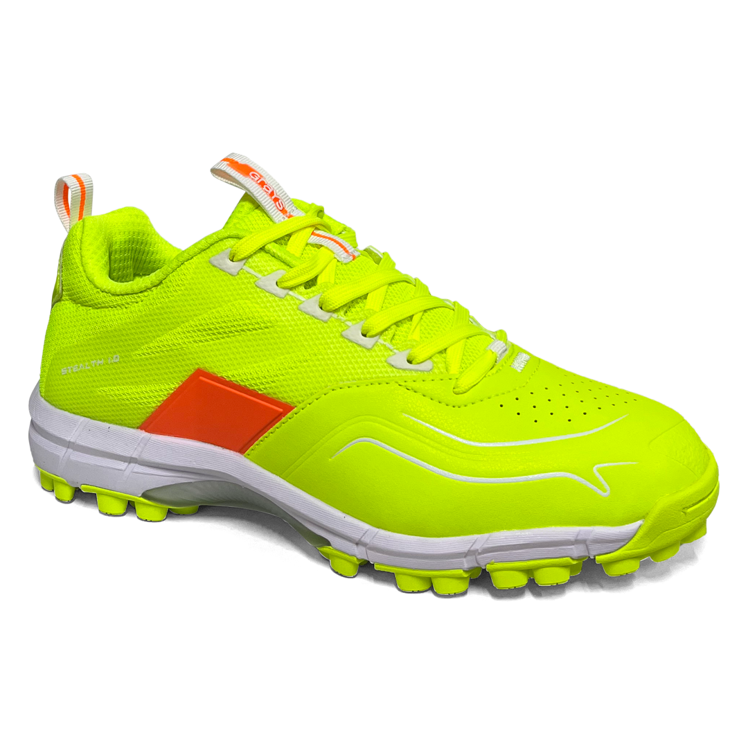 Total Hockey | Total Hockey Grays Stealth 1.0 Sr Hockey Shoe | Grays Stealth 1.0 Sr Hockey Shoe - Fluro Yellow | Total Hockey