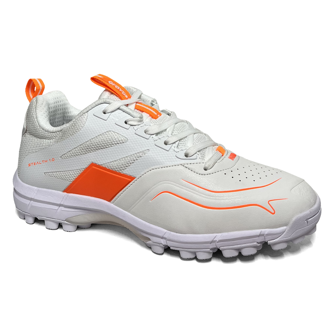 Total Hockey | Total Hockey Grays Stealth 1.0 Sr Hockey Shoe | Grays Stealth 1.0 Sr Hockey Shoe - White | Total Hockey