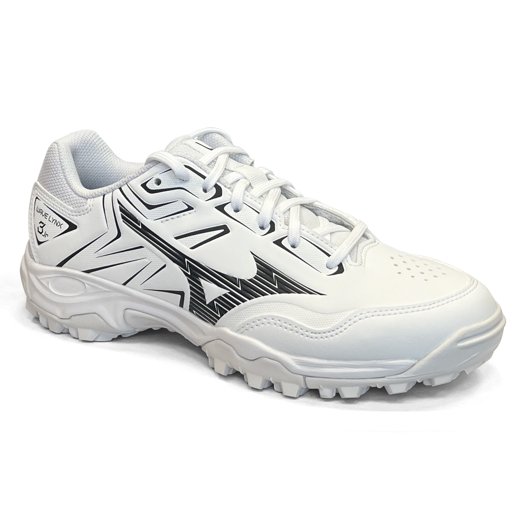 みらい③ Mizuno Wave Lynx 3 White Jr | Mizuno Hockey Shoes | Total-Hockey