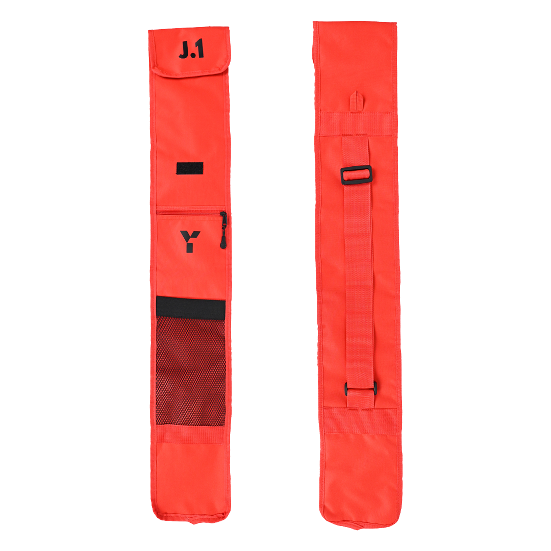 Young Ones | Young Ones J.1 Stick Bag | J.1 Stick Bag - Red/Black | Total Hockey