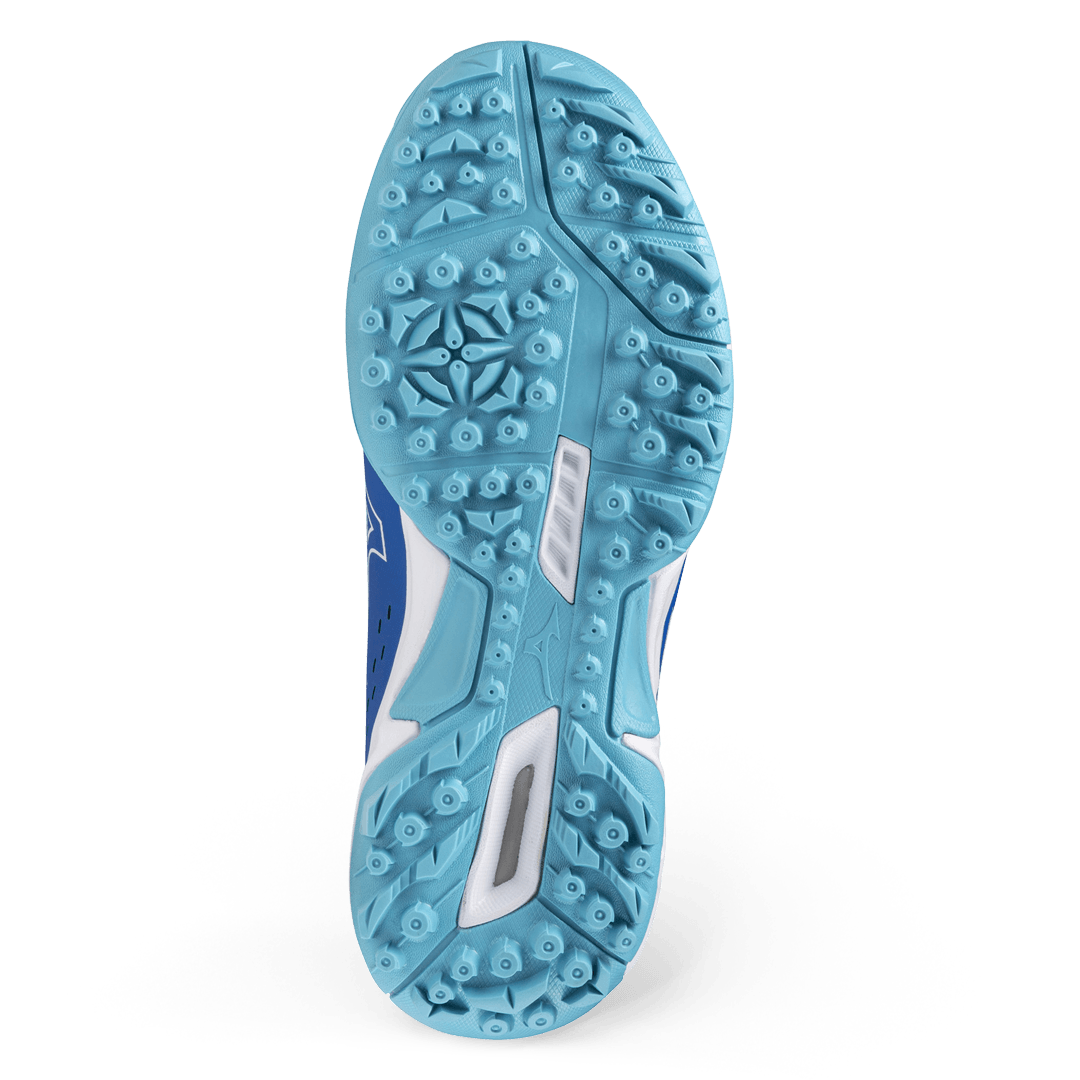 Mizuno | Mizuno Wave Lynx 2 Mugen Blue Jr (2024) | Wave Lynx 2 Mugen Blue Jr (2024) - EUR 32.5 | UK 1 | Total Hockey