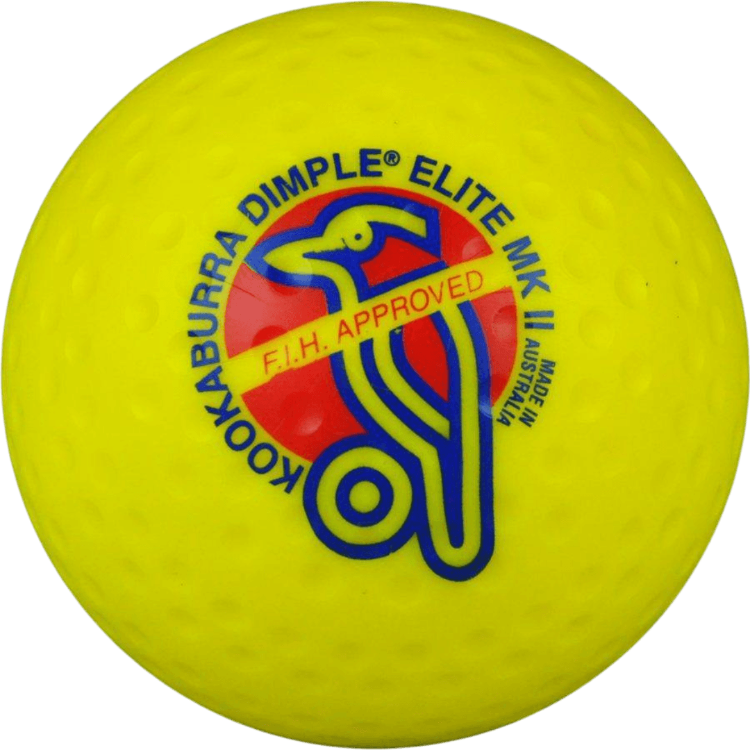 Kookaburra Hockey | Kookaburra Hockey Dimple Elite Ball | Dimple Elite Ball - Yellow | Total Hockey