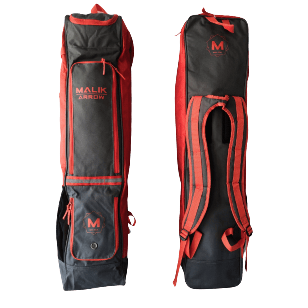 MALIK | MALIK Arrow Stick Bag | Arrow Stick Bag - Red | Total Hockey