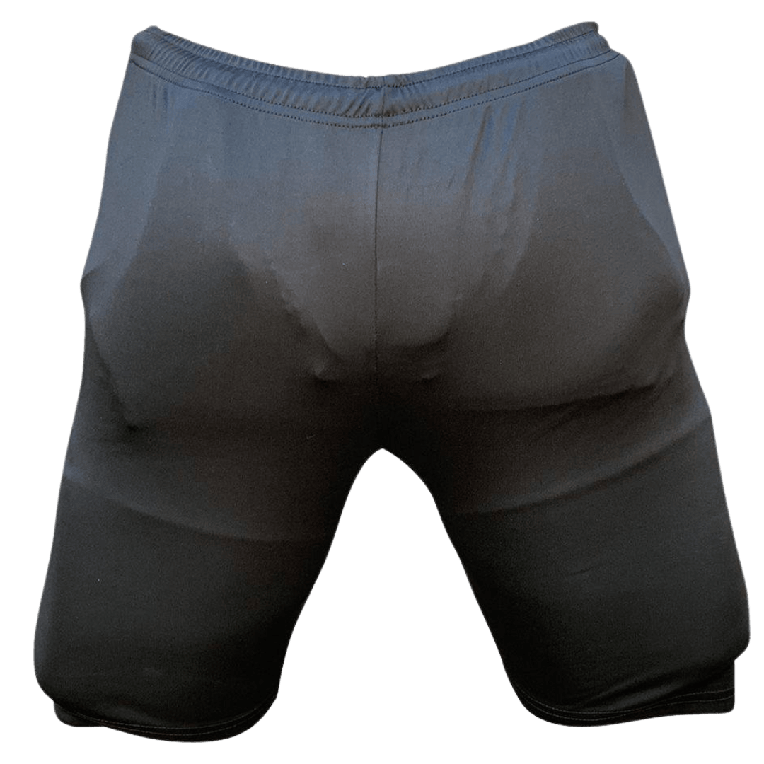 Mercian Hockey | Mercian Hockey Evo Pro GK Overshorts Black | Evo Pro GK Overshorts Black - Black / XSmall | Total Hockey