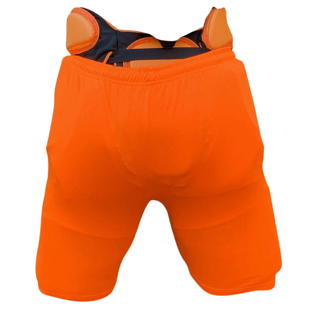 Mercian Hockey | Mercian Hockey Evo Pro GK Overshorts Orange | Evo Pro GK Overshorts Orange - Orange / XSmall | Total Hockey