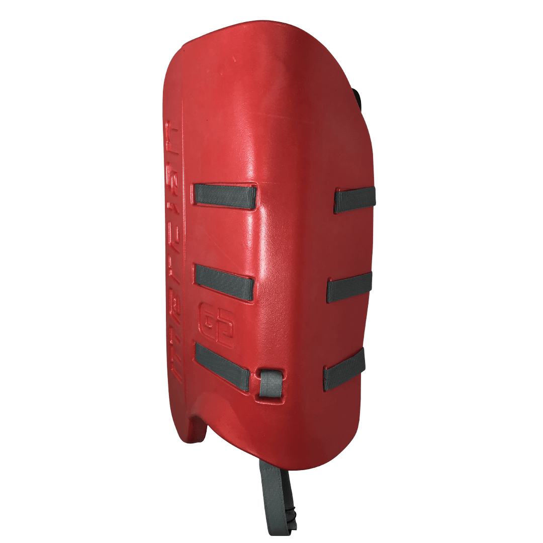 Mercian Hockey | Mercian Hockey Evolution PRO Legguards Red | Evolution PRO Legguards Red - Red / Medium | Total Hockey