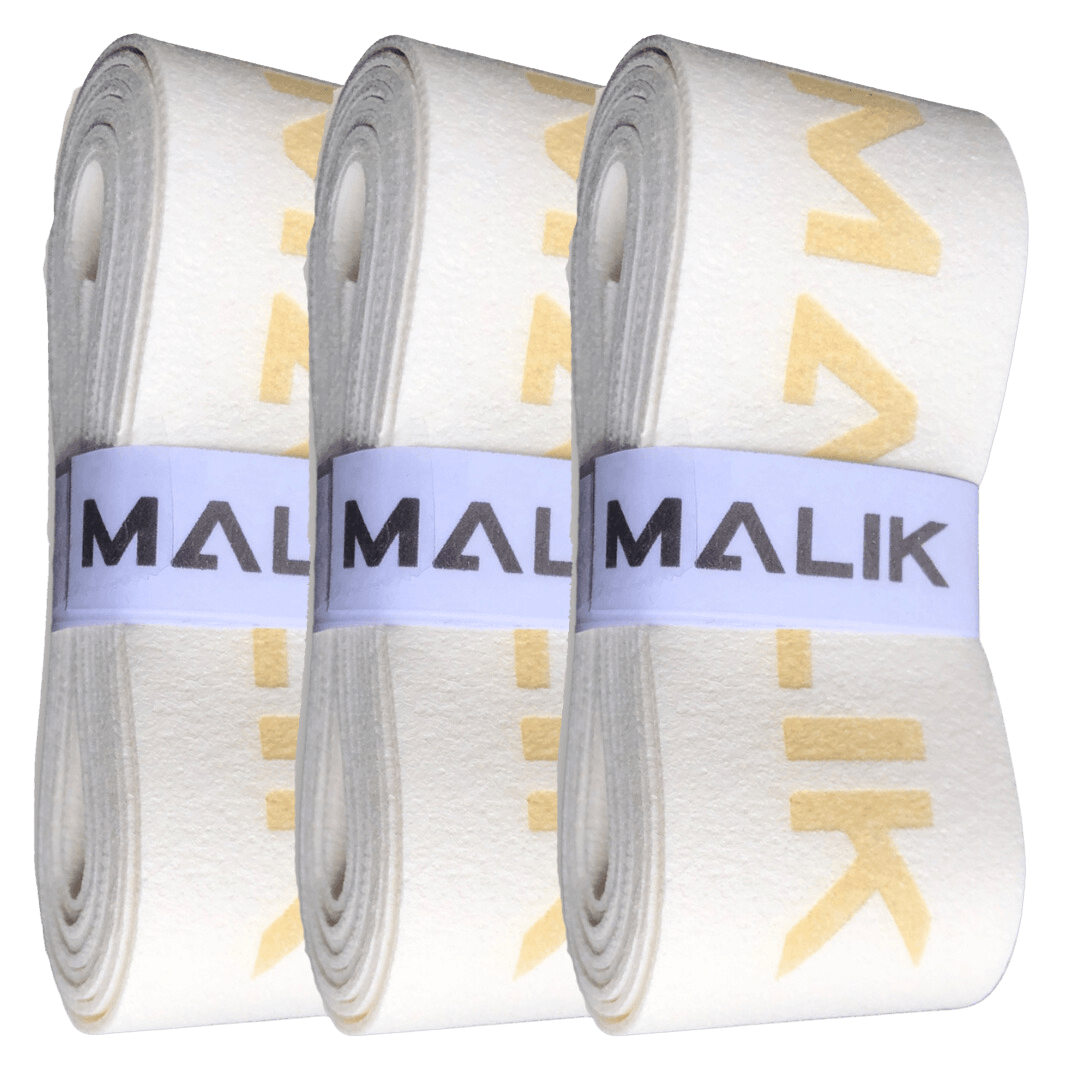 MALIK | MALIK Chamois Grip - 3 Pack | Chamois Grip - 3 Pack - White | Total Hockey