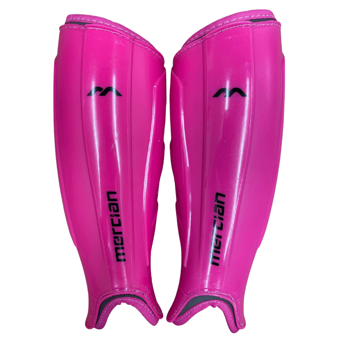 Mercian Hockey | Mercian Hockey Export Shin Guards | Export Shin Guards - Pink / Small | Total Hockey