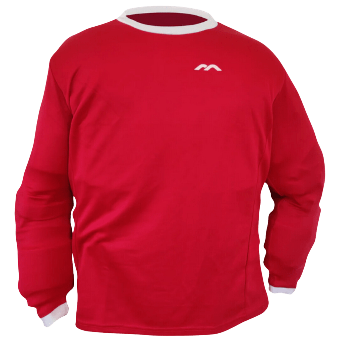 Mercian Hockey | Mercian Hockey GK PRO Smock Long Sleeve - Red | GK PRO Smock Long Sleeve - Red - Red / XSmall | Total Hockey