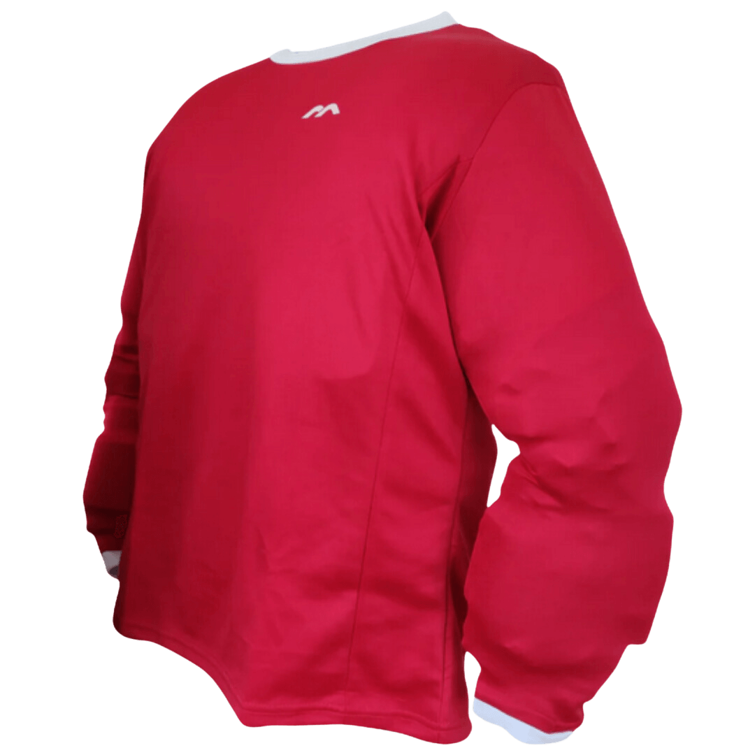 Mercian Hockey | Mercian Hockey GK PRO Smock Long Sleeve - Red | GK PRO Smock Long Sleeve - Red - Red / XSmall | Total Hockey