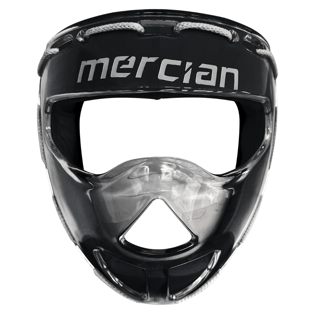 Mercian Hockey | Mercian Hockey Evolution Face Mask | Evolution Face Mask - Black / Senior | Total Hockey