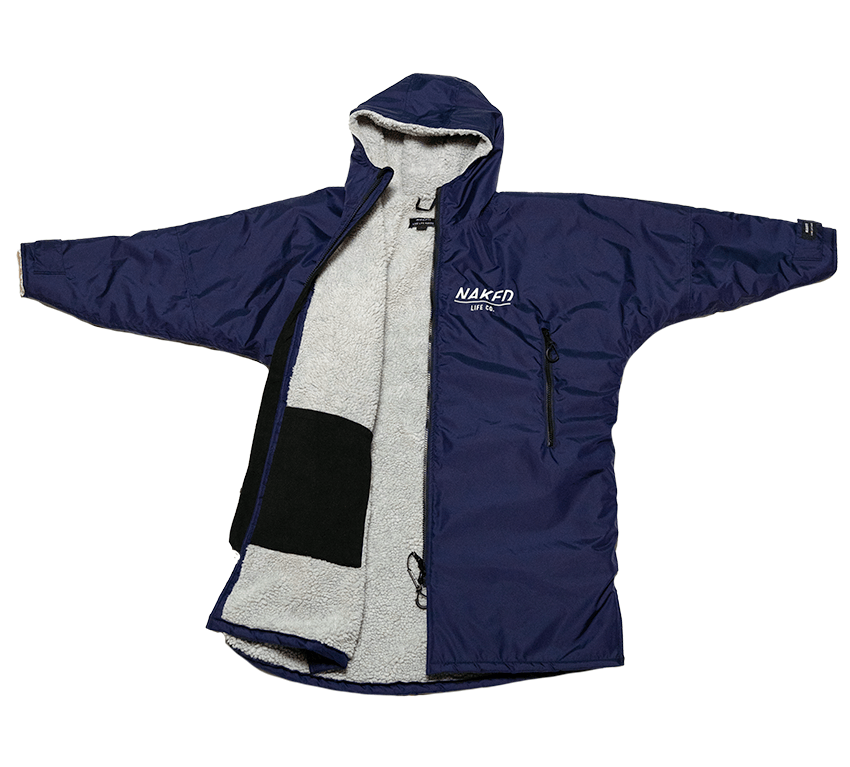 Naked Hockey | Naked Hockey The Robe | The Robe - Navy/Grey / XXSmall | Total Hockey