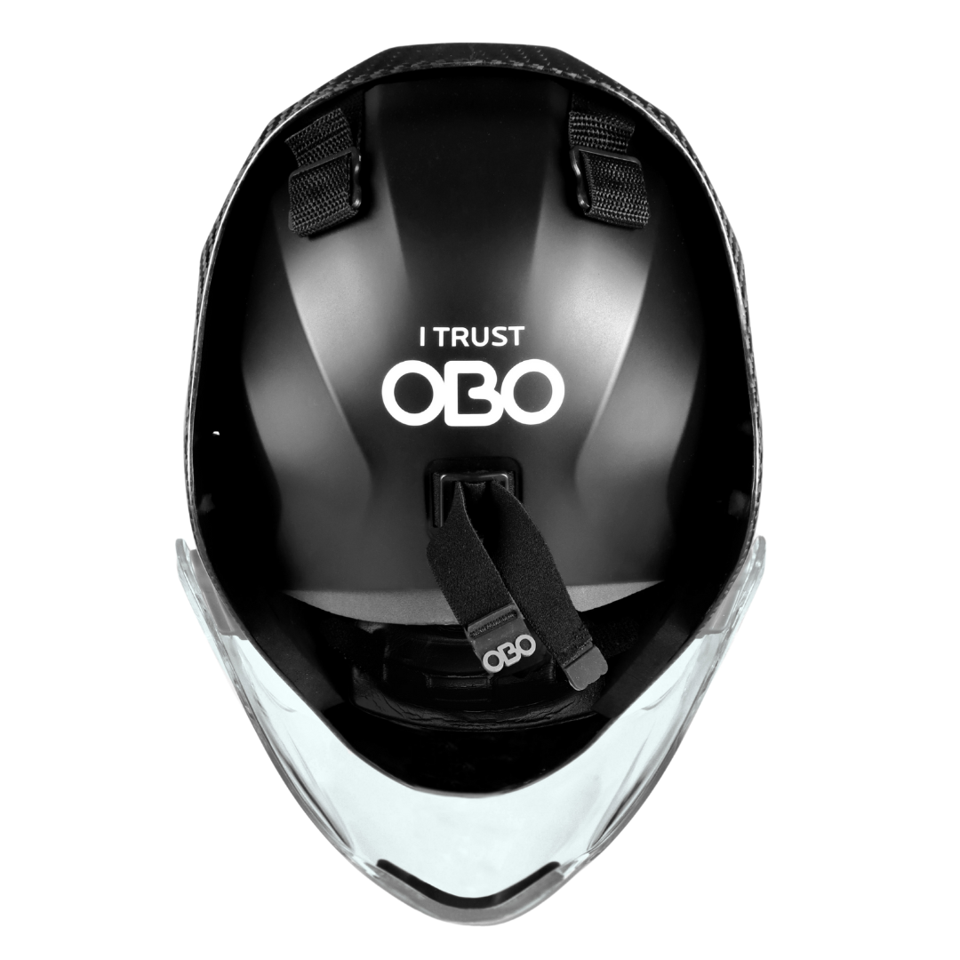 CARBON Helmet with Throat Guard