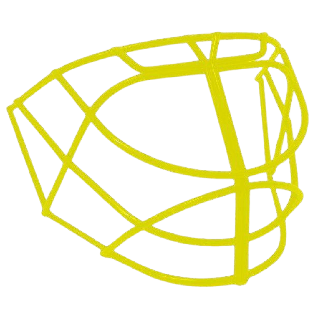 OBO | OBO CK/FG Replacement Helmet Cage | CK/FG Replacement Helmet Cage - Yellow | Total Hockey