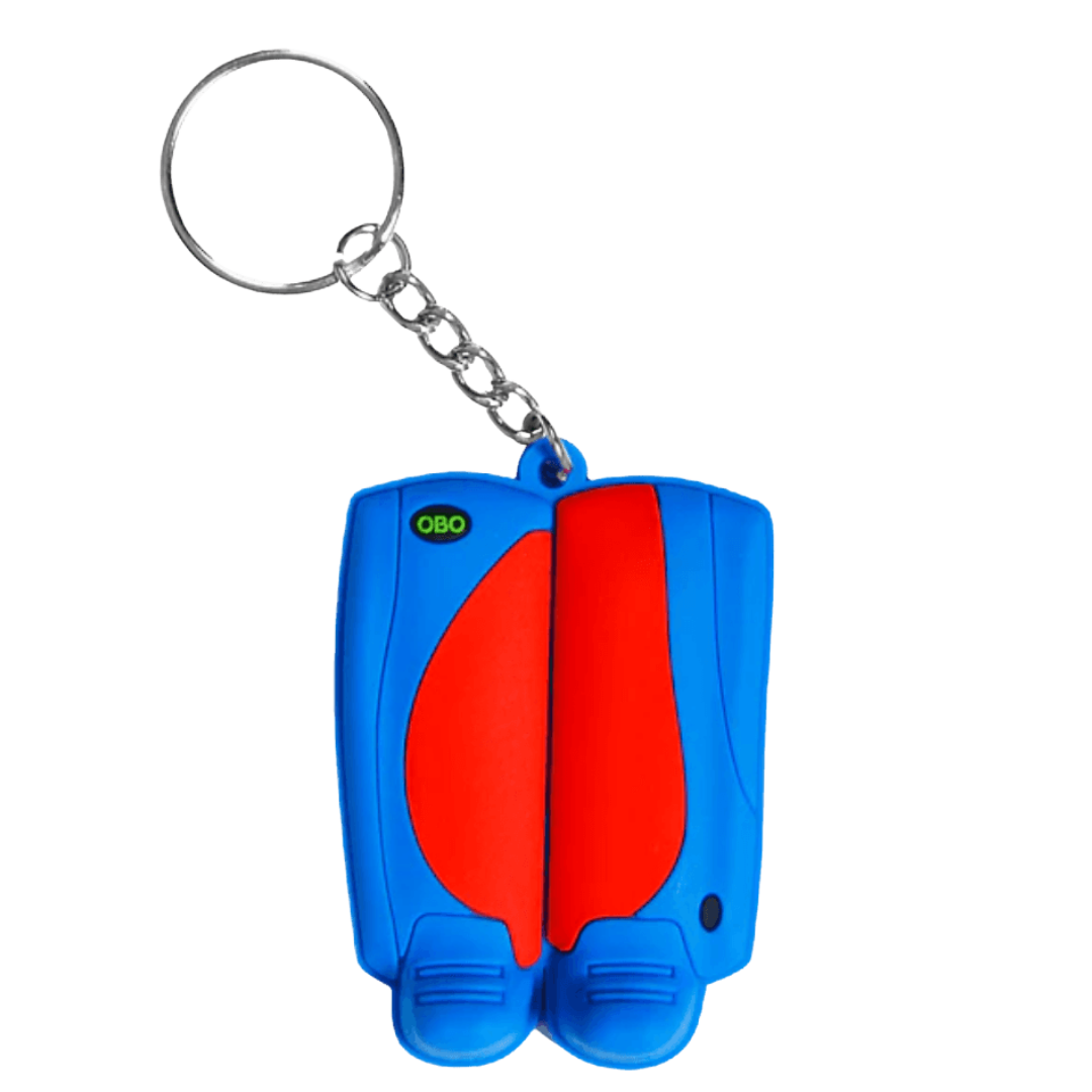 OBO | OBO OBO Key Rings | OBO Key Rings - Blue Wing / Red | Total Hockey