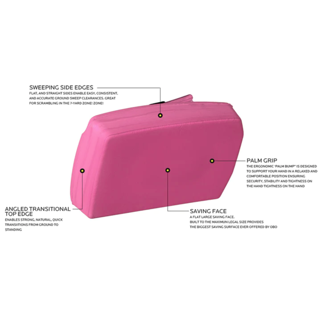 ROBO PLUS Hand Protector Left White Palm/Black