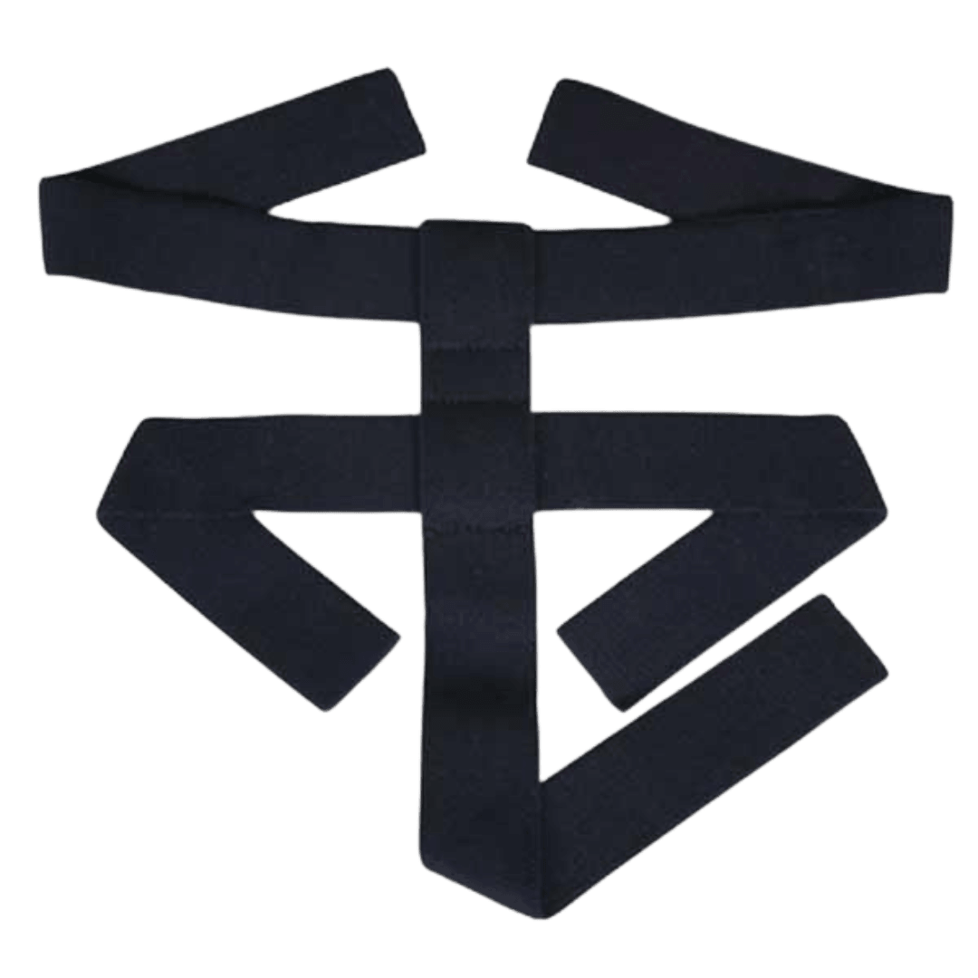 OBO | OBO Replacement Elasticated Strapping | Replacement Elasticated Strapping - Black | Total Hockey