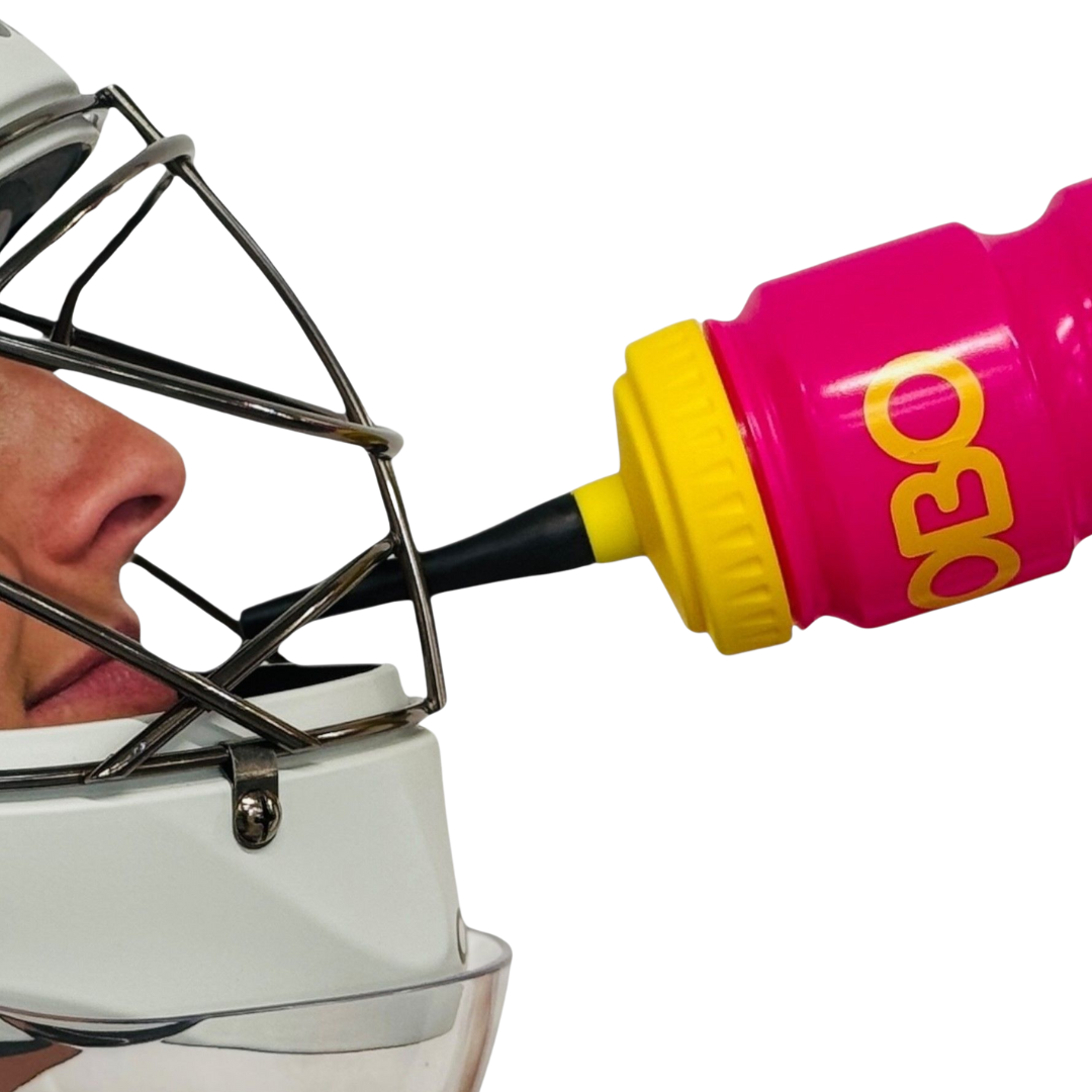 OBO | OBO Goalie Water Bottles | Goalie Water Bottles - Peron/Yellow | Total Hockey