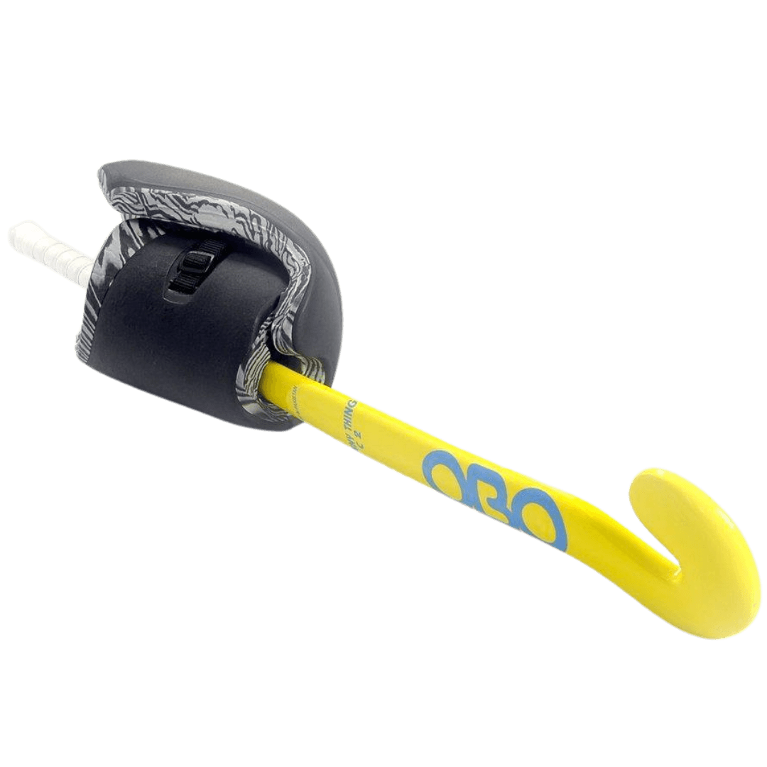 OBO | OBO HI CONTROL Hand Protector Right Black | HI CONTROL Hand Protector Right Black - Black | Total Hockey