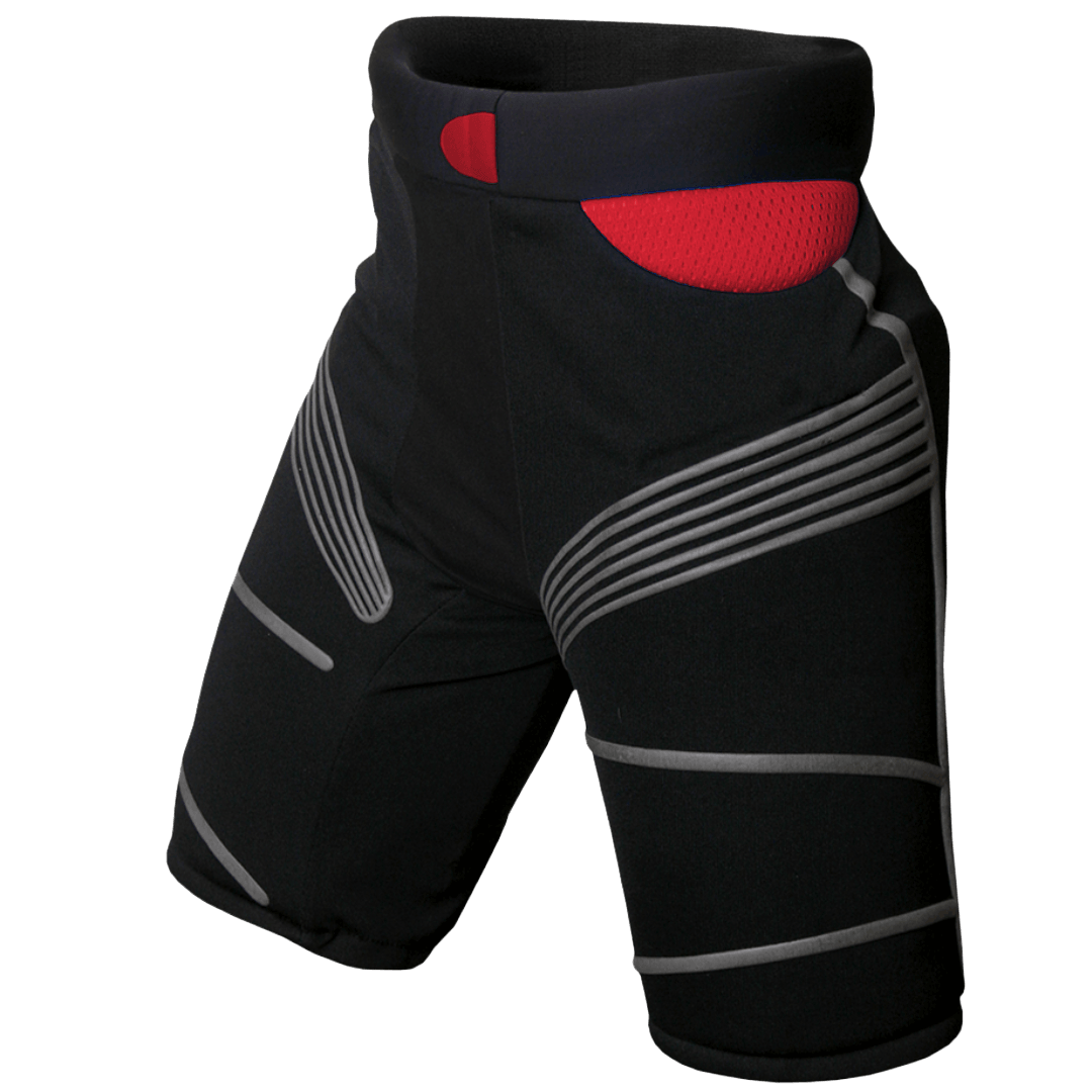 OBO | OBO OGO Smarty Pants | OGO Smarty Pants - Black/Red / XSmall | Total Hockey